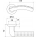 Ручка раздельная R.LD54.Libra26 (Libra LD26) SN/CP-3 матовый никель/хром