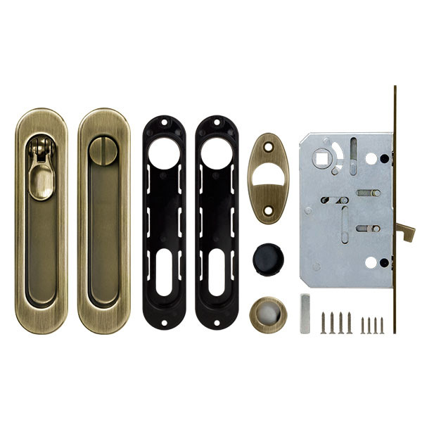 Набор для раздвижных дверей SH.LD152.KIT011-BK (SH011-BK) AB-7 бронза