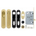 Набор для раздвижных дверей SH.LD152.KIT011-BK (SH011-BK) SG-1 матовое золото
