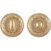 Ручка поворотная BK6.R.SM58 (BK6 SM) GOLD-24 золото24К