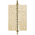 Петля универсальная IN4400UA-BL PB (4BB/A/BL 100x75x2,5) латунь БЛИСТЕР