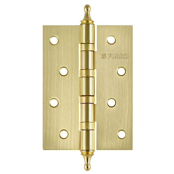 Петля универсальная IN4400UA-BL SB (4BB/A/BL 100x75x2,5) мат. золото БЛИСТЕР