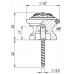 Упор дверной напольный STOPPER/SM01 (DS SM01) AB-7 бронза