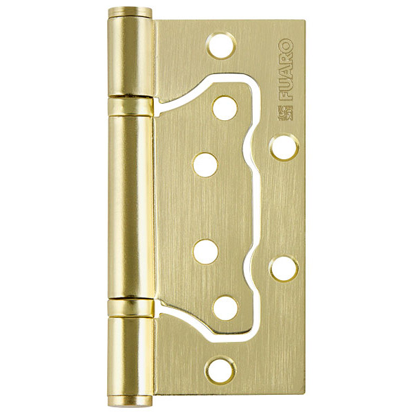 Петля универсальная без врезки IN4500W SB (500-2BB 100x2,5) мат. золото
