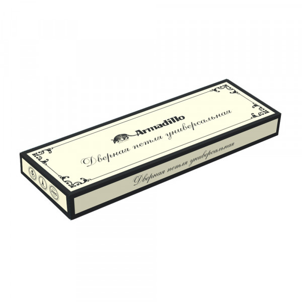 Петля универсальная Castillo CL 500-A4 102x76x3,5 SILVER-925 Серебро 925