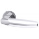 Ручка раздельная R.URB52.ARC (ARC URB2) CP/White-14 хром/белый