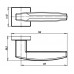 Ручка раздельная K.USQ52.ARC (ARC USQ2) SN/CP-3 матовый никель/хром