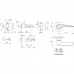 Ручка защелка DK620 MAB-ET (6020 MAB-E) (кл./фик.) мат. бронза
