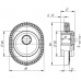 Броненакладка DEF.CL/OV.25 (ET/ATC-Protector 1CL-25) BB-17 коричневая бронза