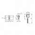 Цилиндровый механизм (Z400/60) Z4000Key60(25+10+25) PB латунь