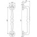 Ручка-скоба PULL.SM250.PALAZZO RB-10 (PALAZZO PULL SM) французское золото