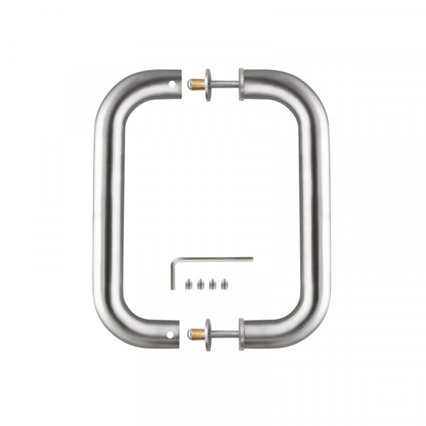 Ручка-скоба PULL.PH25/200.21 INOX 304 (PH-21-25/200-INOX) 