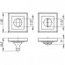 Ручка поворотная BK6.K.QL52 (BK6 QL) GR/CP-23 графит/хром