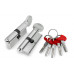 Цилиндровый механизм (D-PRO502/110) D-PRO5002Knob110(55+10+45) CP хром 5Key