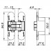 Петля скрытой установки U3D4000 BL (9540UN3D) черный