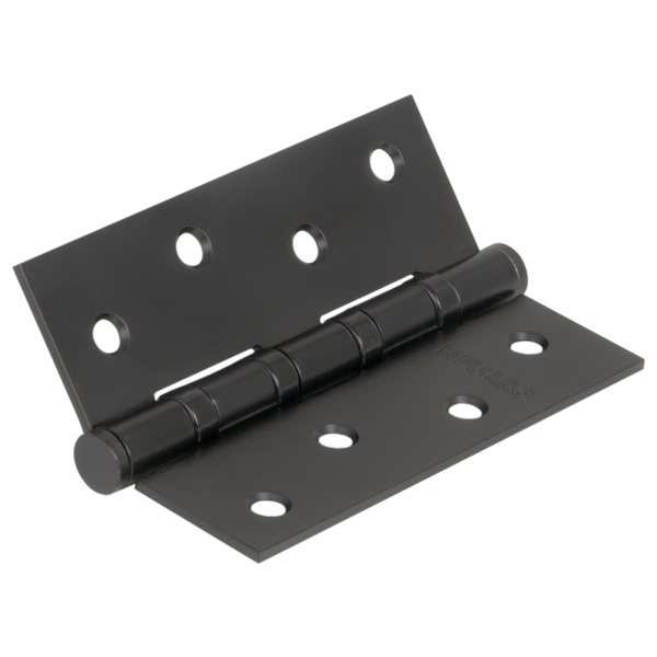 Петля универсальная IN4400U BL (4BB 100x75x2,5) черный матовый Петля универсальная IN4400U BL (4BB 100x75x2,5) черный матовый