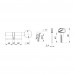 Цилиндровый механизм (D-PRO502-8/80) D-PRO5002-8Knob80(40+10+30) CP хром 5+1Key с верт. перекод.