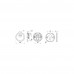 Накладка DEF.SH-al/R-EXT.5513 (A5513) тех упаковка, винт M5x90 CP хром