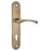 Ручка на планке HANDLE90.CRONA.04-85 (P90 8504 CRONA) AB бронза