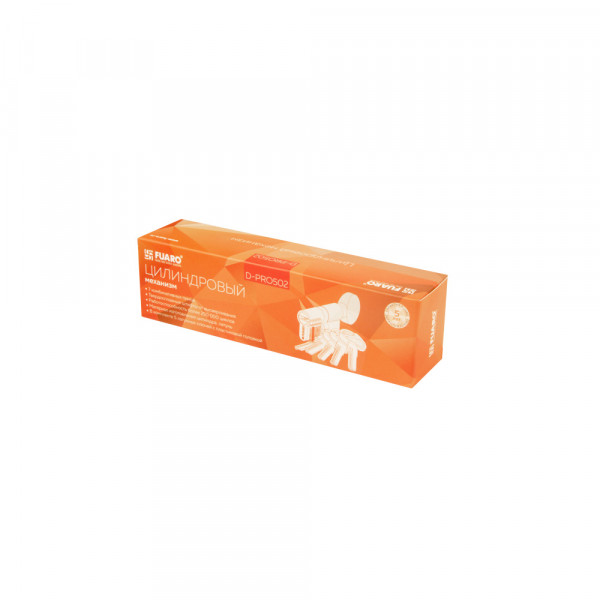 Цилиндровый механизм (D-PRO502/70) D-PRO5002Knob70(30+10+30) BL черный 5Key