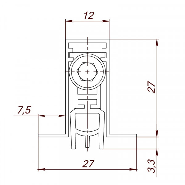 Автоматический порог EASY BLOCK F/820