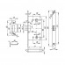 Защелка PLASTP96WC-50 (P96WC-50) SSC сатинированный хром Защелка PLASTP96WC-50 (P96WC-50) SSC сатинированный хром