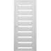 Межкомнатная дверь Сидней Кедр снежный/Стекло Белое/600*2000